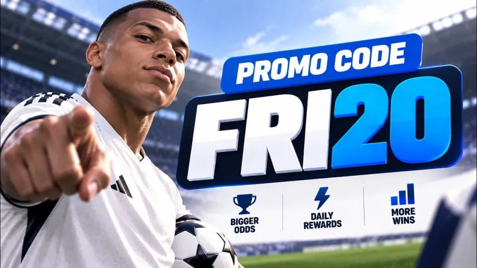 1xbet promo code 2026 guarantees the best bonus with code FRI20 for new users